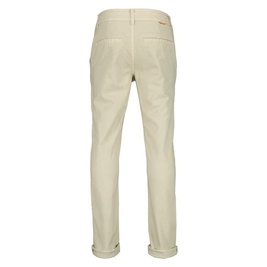 Vingino Spodnie chino "Torino" - Slim fit - w kolorze kremowym Vingino 128 promocyjna cena Limango Polska