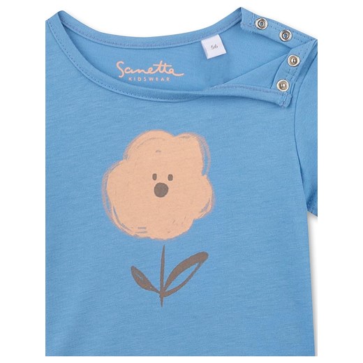 Sanetta Kidswear Koszulka w kolorze niebieskim 68 Limango Polska wyprzedaż