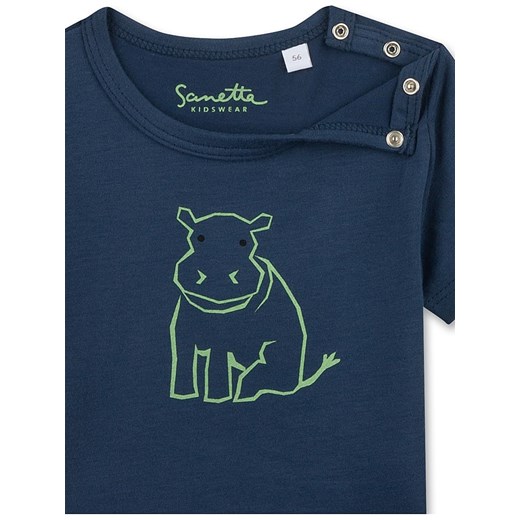 Sanetta Kidswear Koszulka w kolorze granatowym 86 Limango Polska okazyjna cena