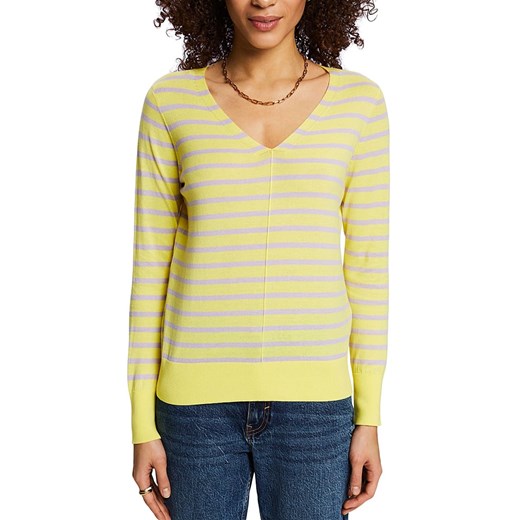 ESPRIT Sweter w kolorze żółtym ze sklepu Limango Polska w kategorii Swetry damskie - zdjęcie 170785791