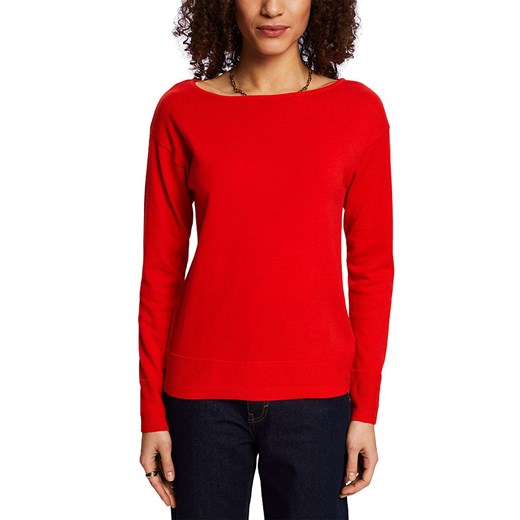ESPRIT Sweter w kolorze czerwonym ze sklepu Limango Polska w kategorii Swetry damskie - zdjęcie 170785823