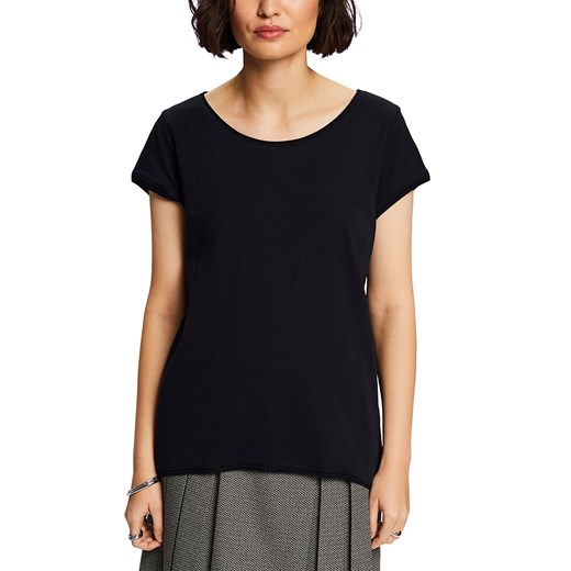 ESPRIT Koszulka w kolorze czarnym ze sklepu Limango Polska w kategorii Bluzki damskie - zdjęcie 170785894
