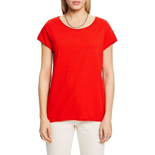 ESPRIT Koszulka w kolorze czerwonym ze sklepu Limango Polska w kategorii Bluzki damskie - zdjęcie 170785914