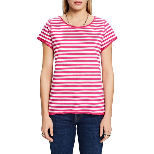 ESPRIT Koszulka w kolorze różowym ze sklepu Limango Polska w kategorii Bluzki damskie - zdjęcie 170785934