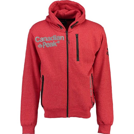 Canadian Peak Bluza &quot;Followpeak&quot; w kolorze czerwonym ze sklepu Limango Polska w kategorii Bluzy męskie - zdjęcie 170786753
