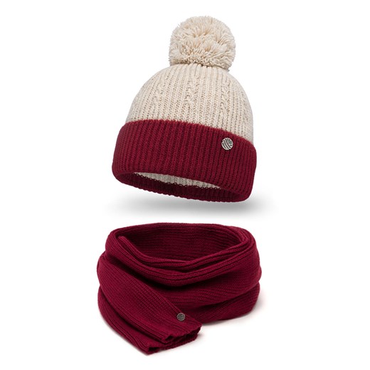PaMaMi Yapen Warm2Pack ze sklepu JK-Collection w kategorii Komplety czapka i szalik damskie - zdjęcie 170789670