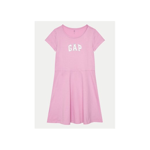 Gap Sukienka codzienna 404809 Różowy Regular Fit ze sklepu MODIVO w kategorii Sukienki dziewczęce - zdjęcie 170792813