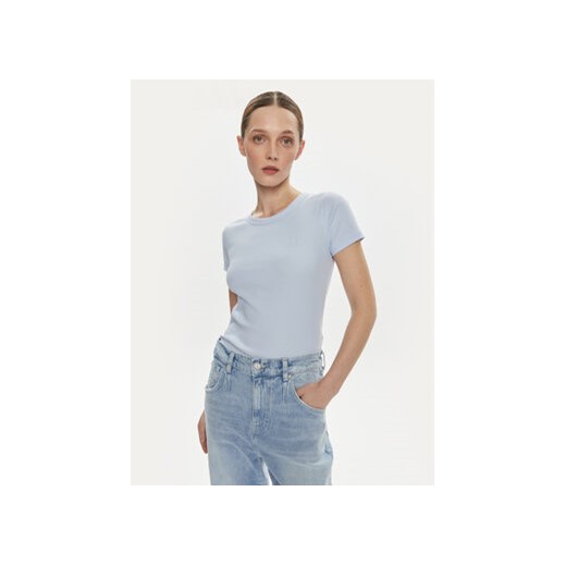Gap T-Shirt 870883 Niebieski Slim Fit ze sklepu MODIVO w kategorii Bluzki damskie - zdjęcie 170792914