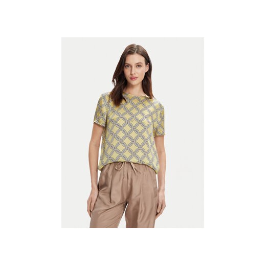 Marella T-Shirt Hobby 2413111161 Zielony Regular Fit ze sklepu MODIVO w kategorii Bluzki damskie - zdjęcie 170793050