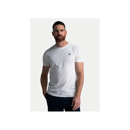 Petrol Industries T-Shirt M-1040-TSR002 Biały Slim Fit ze sklepu MODIVO w kategorii T-shirty męskie - zdjęcie 170793072