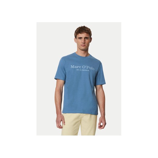 Marc O'Polo T-Shirt 423 2012 51052 Niebieski Regular Fit ze sklepu MODIVO w kategorii T-shirty męskie - zdjęcie 170793073