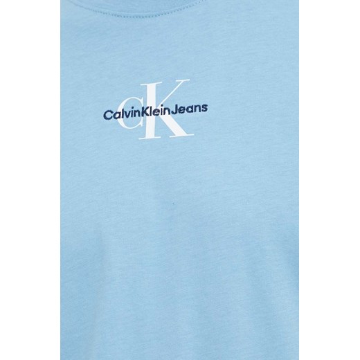 T-shirt męski Calvin Klein casual z krótkim rękawem 