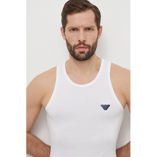 Emporio Armani Underwear top lounge kolor biały ze sklepu ANSWEAR.com w kategorii T-shirty męskie - zdjęcie 170794421