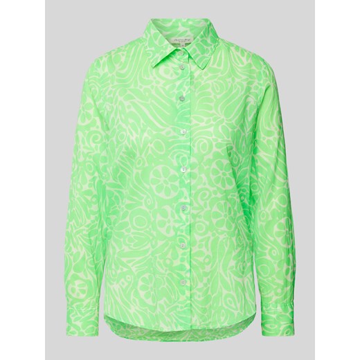 Bluzka z nadrukiem na całej powierzchni ze sklepu Peek&Cloppenburg  w kategorii Koszule damskie - zdjęcie 170796582