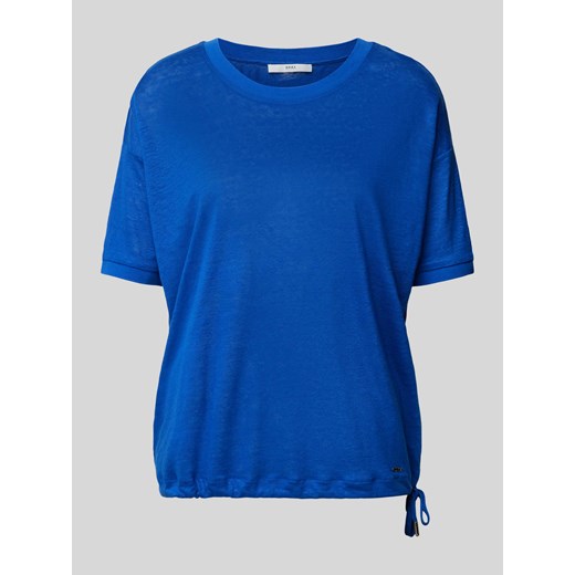 T-shirt z lnu model ‘CANDICE’ ze sklepu Peek&Cloppenburg  w kategorii Bluzki damskie - zdjęcie 170796692