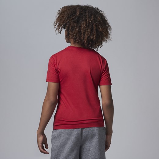 T-shirt dla dużych dzieci (chłopców) Jordan - Czerwony Jordan S Nike poland