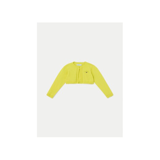 Mayoral Kardigan 00302 Żółty Regular Fit ze sklepu MODIVO w kategorii Bluzy i swetry - zdjęcie 170797513