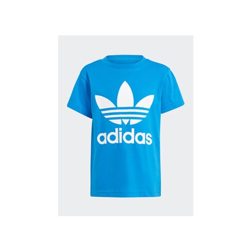 adidas T-Shirt adicolor Trefoil IR6885 Niebieski Regular Fit ze sklepu MODIVO w kategorii T-shirty chłopięce - zdjęcie 170797532