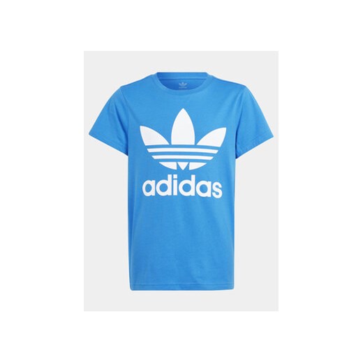 adidas T-Shirt adicolor Trefoil IN8448 Niebieski Regular Fit ze sklepu MODIVO w kategorii T-shirty chłopięce - zdjęcie 170797574