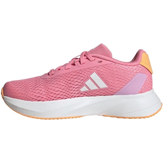 Buty sportowe dziecięce Adidas różowe sznurowane 