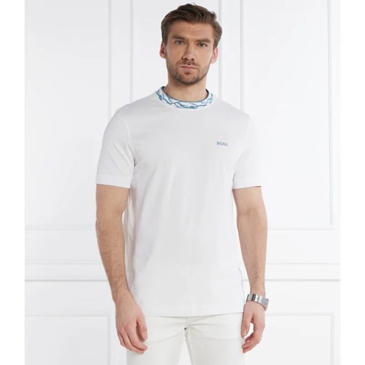 T-shirt męski BOSS HUGO bawełniany biały