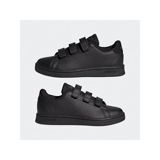 adidas Sneakersy &quot;Advantage&quot; w kolorze czarnym ze sklepu Limango Polska w kategorii Buty sportowe dziecięce - zdjęcie 170804090