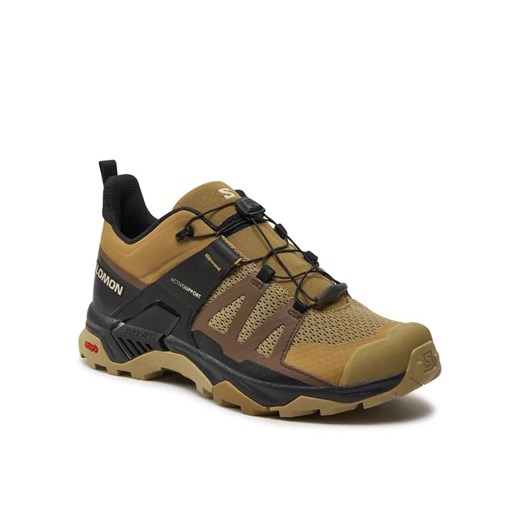 Salomon Sneakersy X Ultra 4 L47452300 Brązowy ze sklepu MODIVO w kategorii Buty sportowe męskie - zdjęcie 170804333