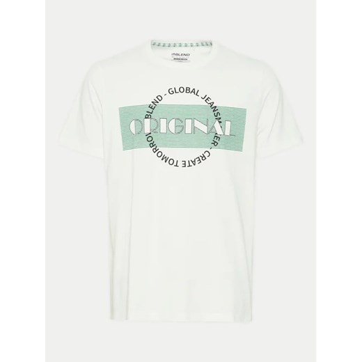 BLEND t-shirt męski z krótkimi rękawami beżowy 