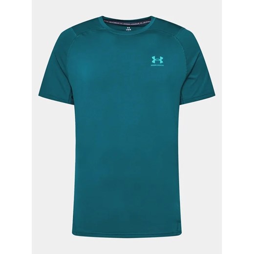 Under Armour Koszulka techniczna Ua Hg Armour Ftd Graphic Ss 1383320-449 Zielony Under Armour M MODIVO