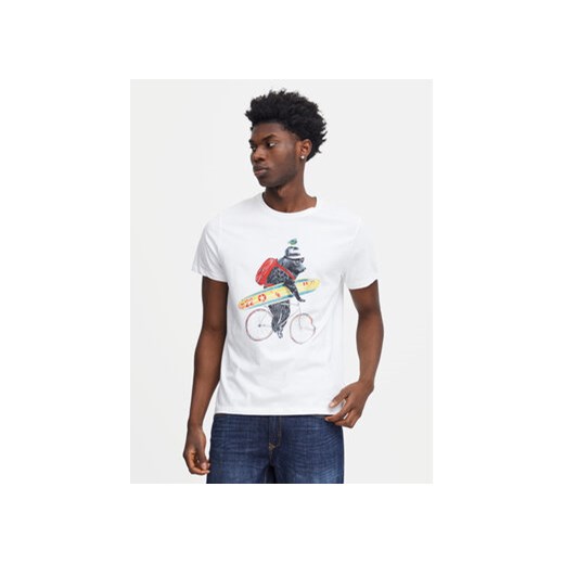 Blend T-Shirt 20716514 Biały Regular Fit ze sklepu MODIVO w kategorii T-shirty męskie - zdjęcie 170804644