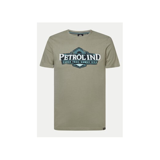 Petrol Industries T-Shirt M-1040-TSR602 Zielony Regular Fit ze sklepu MODIVO w kategorii T-shirty męskie - zdjęcie 170804660