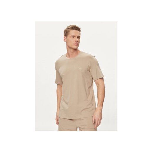 Boss T-Shirt Mix&Match 50515312 Beżowy Regular Fit ze sklepu MODIVO w kategorii T-shirty męskie - zdjęcie 170804714