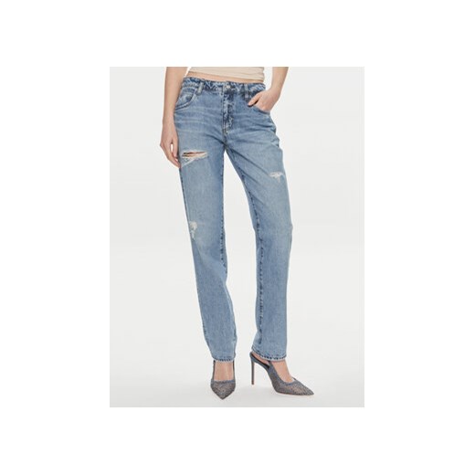 Guess Jeansy Celia W4GA0Q D5BS0 Granatowy Relaxed Fit Guess 32_32 MODIVO