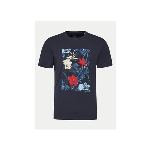 Pierre Cardin T-Shirt C5 21080.2104 Granatowy Modern Fit ze sklepu MODIVO w kategorii T-shirty męskie - zdjęcie 170804994