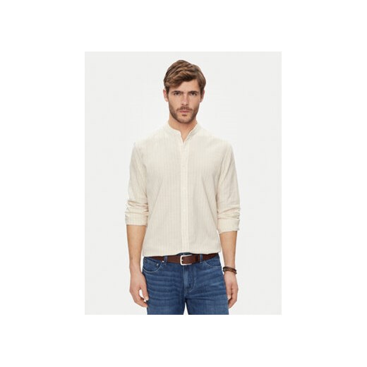 Pepe Jeans Koszula Pamphill PM308499 Beżowy Regular Fit ze sklepu MODIVO w kategorii Koszule męskie - zdjęcie 170805012
