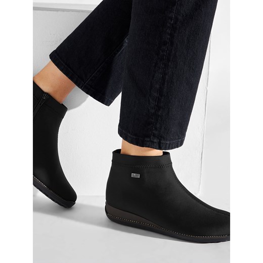 Botki Rieker 98251-00 Black1 Rieker 37 okazyjna cena eobuwie.pl