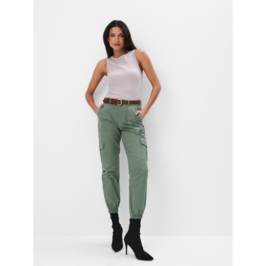 Mohito - Spodnie cargo - zielony Mohito 32 Mohito
