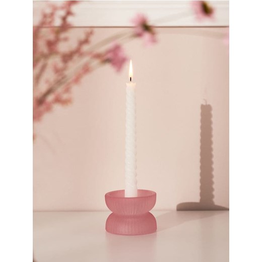 Sinsay - Świecznik - różowy ze sklepu Sinsay w kategorii Świeczniki - zdjęcie 170807304