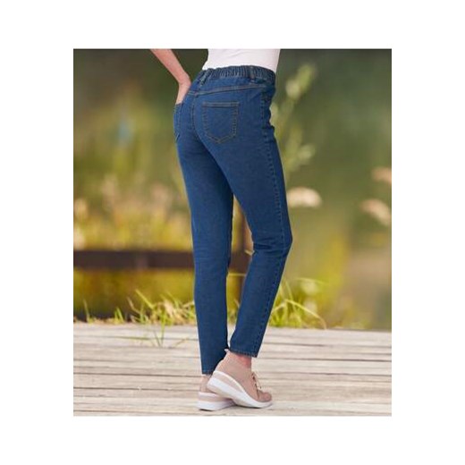 Spodnie legginsy z denimu ze sklepu Atlas For Men w kategorii Spodnie damskie - zdjęcie 170807553
