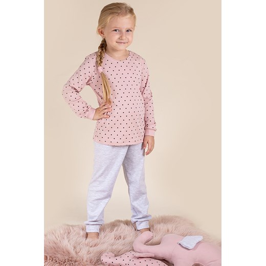Piżama dziewczęca z długim rękawem ze sklepu 5.10.15 w kategorii Piżamy dziecięce - zdjęcie 170807953