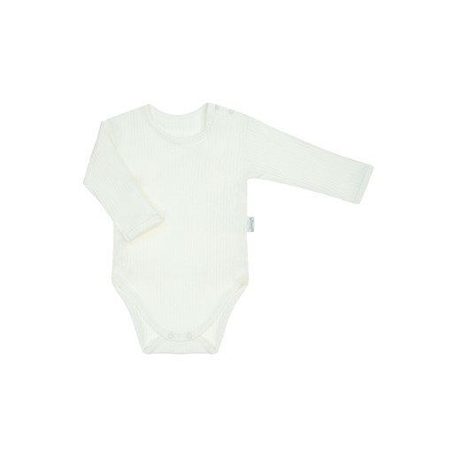 Bawełniane body niemowlęce kremowe ze sklepu 5.10.15 w kategorii Body niemowlęce - zdjęcie 170808002