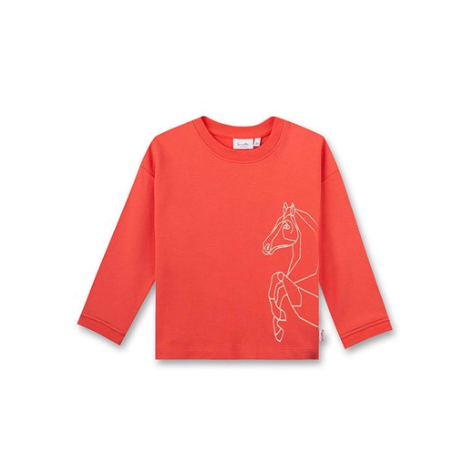 Sanetta Kidswear Bluza w kolorze czerwonym ze sklepu Limango Polska w kategorii Bluzki dziewczęce - zdjęcie 170809021