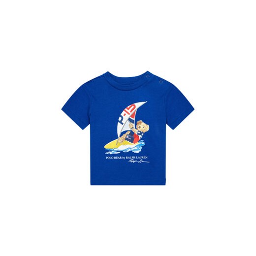 Polo Ralph Lauren T-Shirt 320838249002 Niebieski Regular Fit Polo Ralph Lauren 6M okazyjna cena MODIVO