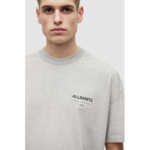 T-shirt męski AllSaints bawełniany 