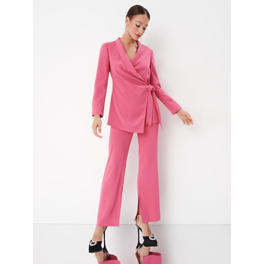 Mohito - Spodnie z szeroką nogawką - mocny różowy ze sklepu Mohito w kategorii Spodnie damskie - zdjęcie 170818991