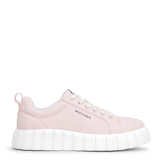 Damskie sneakersy na platformie różowe ze sklepu WITTCHEN w kategorii Trampki damskie - zdjęcie 170821443