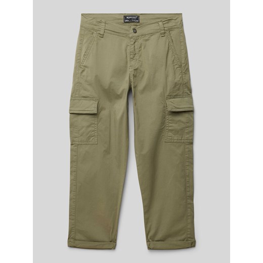 Spodnie cargo o kroju regular fit ze szlufkami na pasek ze sklepu Peek&Cloppenburg  w kategorii Spodnie chłopięce - zdjęcie 170821913