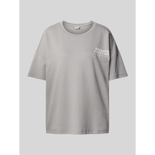 T-shirt z nadrukiem z napisem model ‘MOCCA IDA’ ze sklepu Peek&Cloppenburg  w kategorii Bluzki damskie - zdjęcie 170821950