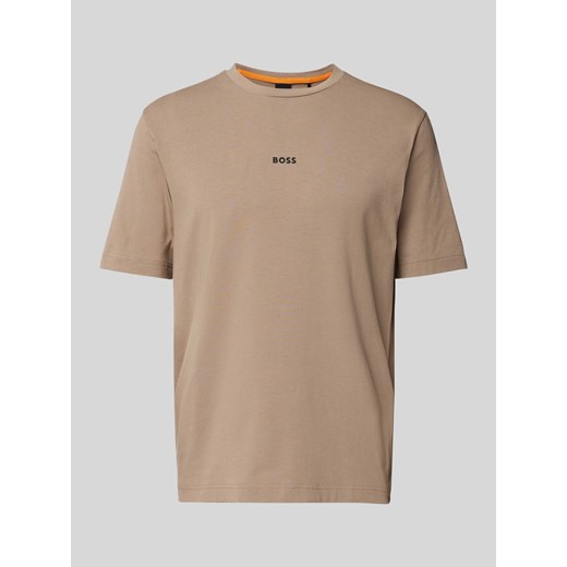 T-shirt z detalem z logo model ‘TCHUP’ ze sklepu Peek&Cloppenburg  w kategorii T-shirty męskie - zdjęcie 170822032