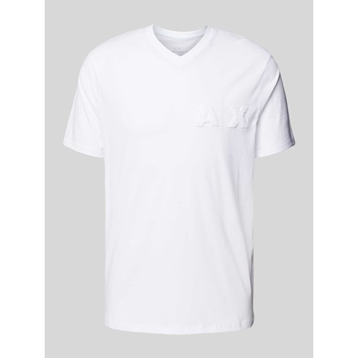T-shirt z naszywkami z logo ze sklepu Peek&Cloppenburg  w kategorii T-shirty męskie - zdjęcie 170822090